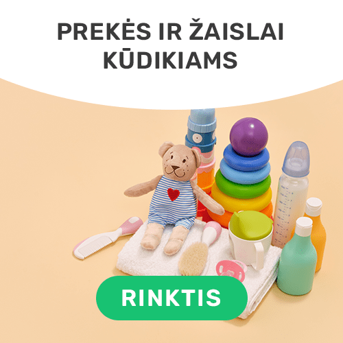 Prekės ir žaislai kūdikiams