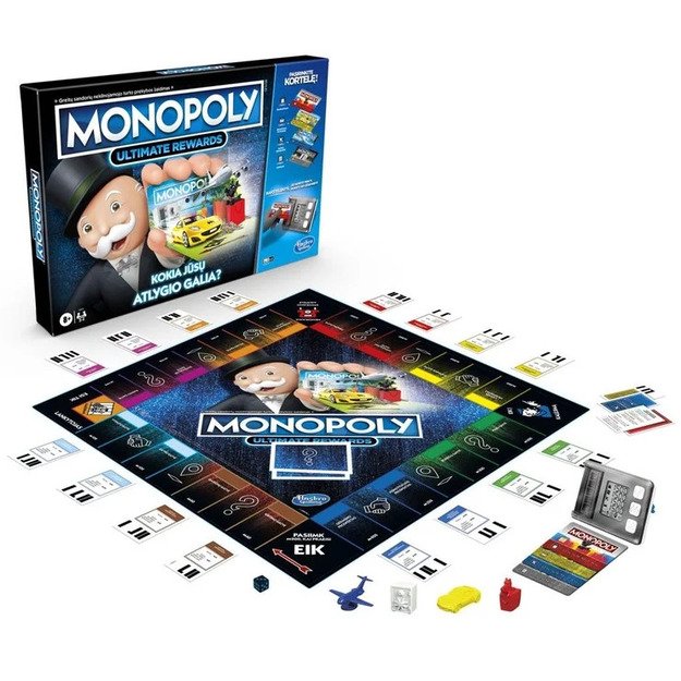 Stalo žaidimas Monopolis (2 variantai)