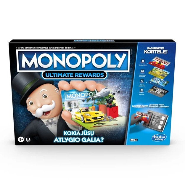 Stalo žaidimas Monopolis (2 variantai)